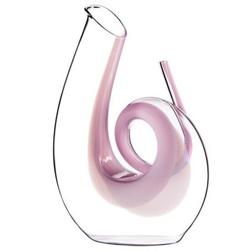 Decanter curly rosa riedel - di,