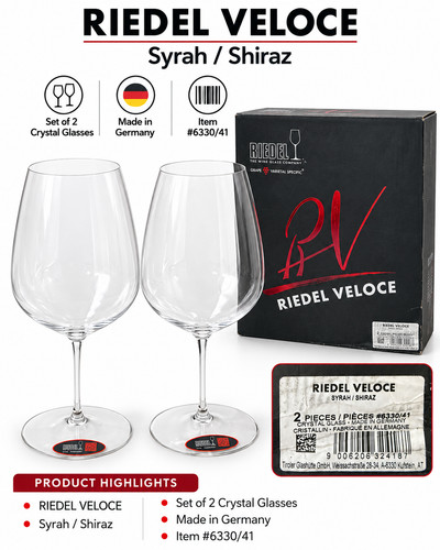 Set bicchieri vino riedel - 2, da