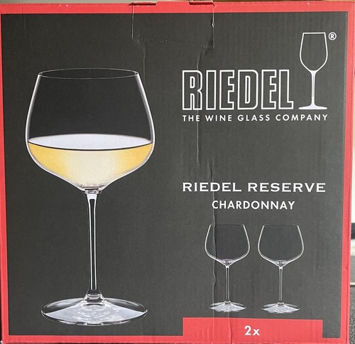 Riedel reserve chardonnay set - chardonnay,
